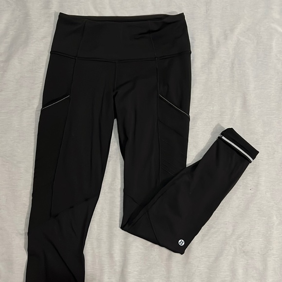 Lululemon Moto Detail Leggings - Picture 1 of 5